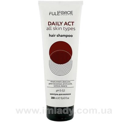Щоденний шампунь Full Force daily act 250 мл